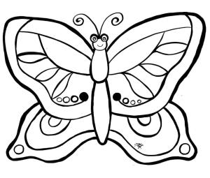 Kelebek boyama sayfası,  coloring page, Yazdırılabilir Kelebek, 