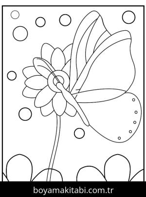Kelebek boyama sayfası,  coloring page, , 33)