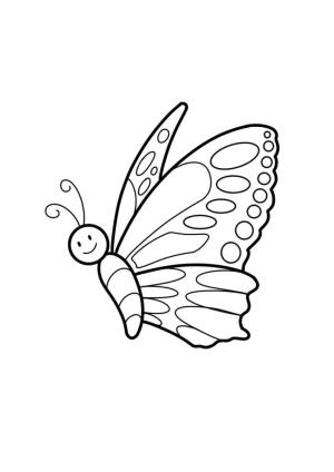 Kelebek boyama sayfası,  coloring page, Kelebek ücretsiz Fikir, 