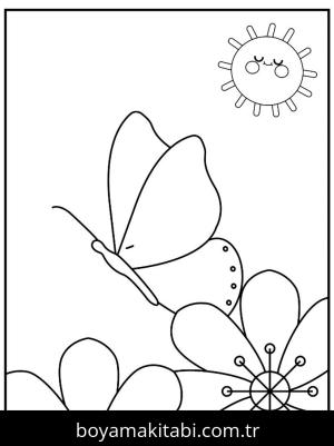 Kelebek boyama sayfası,  coloring page, , 29)