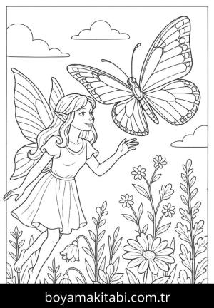 Kelebek boyama sayfası,  coloring page, , 28)