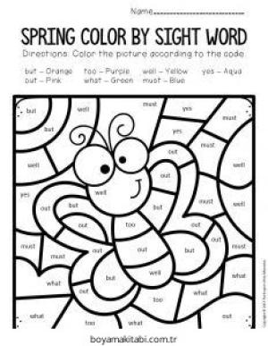 Kelebek boyama sayfası – renkli çizimler, okul öncesi