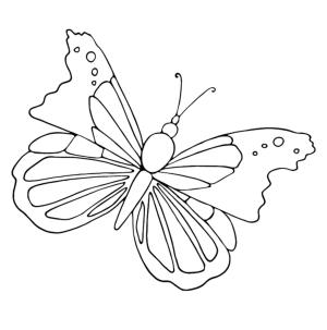 Kelebek boyama sayfası,  coloring page, Kelebeksiz Tasarım, 