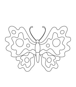 Kelebek boyama sayfası,  coloring page, Kelebek ücretsiz Görüntüler, 