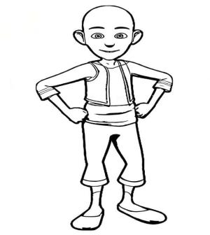 Keloğlan Masalları boyama sayfası,  coloring page, Keloğlan Masalları eller itiyor, 