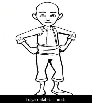 Keloğlan Masalları boyama sayfası – evde etkinlik, ücretsiz yazdır