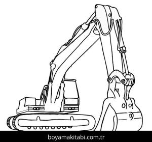 Kepçe boyama sayfası – el becerilerini geliştirir, boyama çalışması