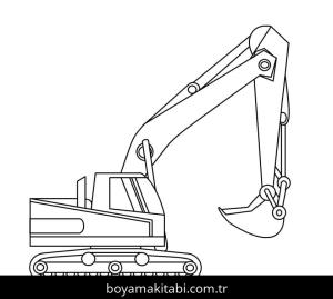 Kepçe boyama sayfası – eğlenceli etkinlik, el becerilerini geliştirir