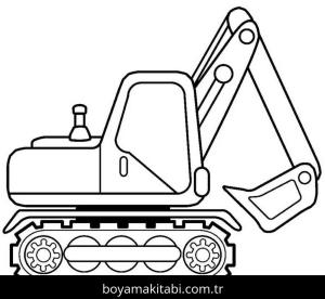 Kepçe boyama sayfası – yaratıcılığı geliştirir, keyifli zaman