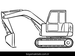 Kepçe boyama sayfası – boyama çalışması, yaratıcılığı geliştirir