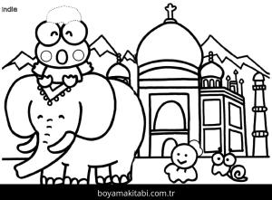 Keroppi boyama sayfası – okul öncesi, evde etkinlik