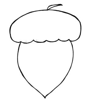 Kestane boyama sayfası,  coloring page, Kestane 6, 