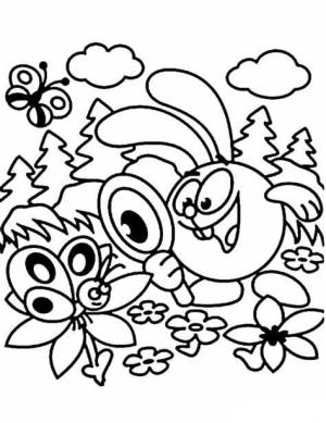 Kikoriki boyama sayfası,  coloring page, Kikoriki Görüntü Anahat, 