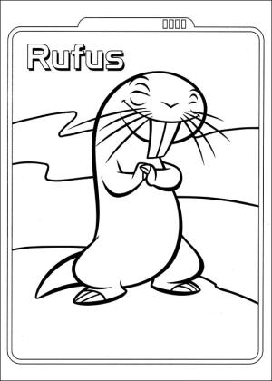 Kim Possible boyama sayfası,  coloring page, Happy Rufus, 