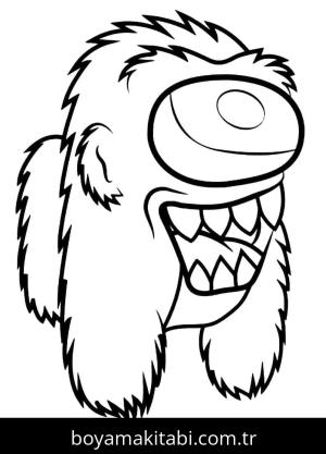 King Kong boyama sayfası – PDF indir, sevimli karakter