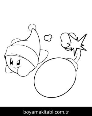 Kirby boyama sayfası – yaratıcılığı geliştirir, keyifli zaman