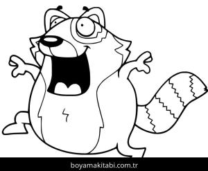 Kırmızı Panda boyama sayfası – ücretsiz yazdır, boyama etkinliği