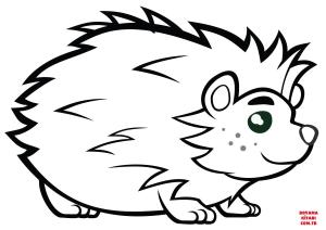 Kirpi boyama sayfası, Hedgehog coloring page, , hedgehog cute hedgehog 