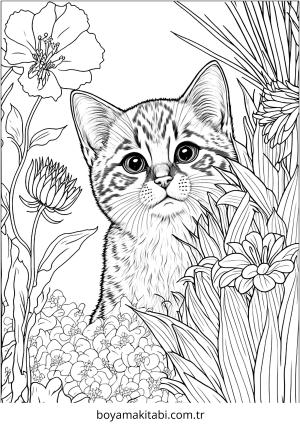 Kış Hayvanları boyama sayfası – basit çizim, kolay boyama