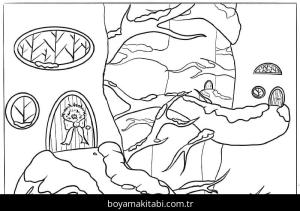 Kış Mevsimi boyama sayfası – ücretsiz yazdır, boyama etkinliği