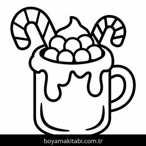 Kış boyama sayfası – yaratıcılığı geliştirir, keyifli zaman