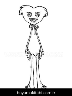 Kissy Missy boyama sayfası – yaratıcılığı geliştirir, keyifli zaman