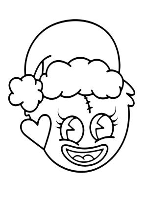 Kissy Missy boyama sayfası,  coloring page, Kissy Missy Kafasını Çiz, 