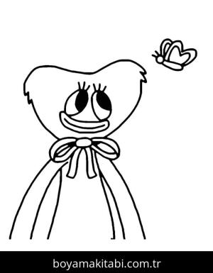 Kissy Missy boyama sayfası – keyifli zaman, renkli çizimler