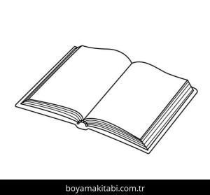 Kitap boyama sayfası – boyama çalışması, yaratıcılığı geliştirir