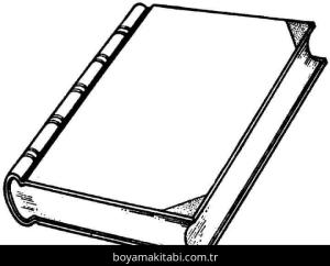 Kitap boyama sayfası – ücretsiz yazdır, boyama etkinliği