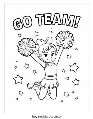 Kız boyama sayfası – evde etkinlik, ücretsiz yazdır