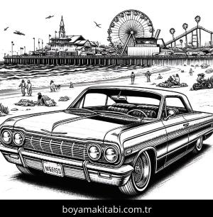 Klasik Arabalar boyama sayfası,  coloring page, , 