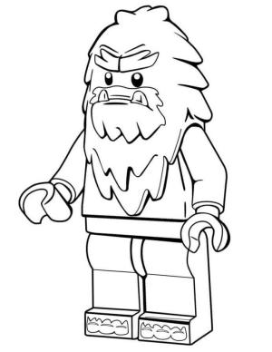 Koca Ayak boyama sayfası,  coloring page, Lego Koca Ayak, 