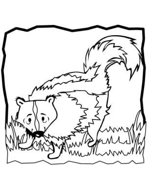 Kokarca boyama sayfası,  coloring page, Çimenlerin Arasında Kokarca, 