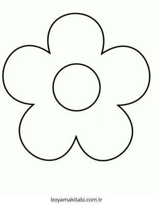 Kolay boyama sayfası – renkli çizimler, okul öncesi