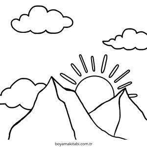 Kolay boyama sayfası – yaratıcılığı geliştirir, keyifli zaman