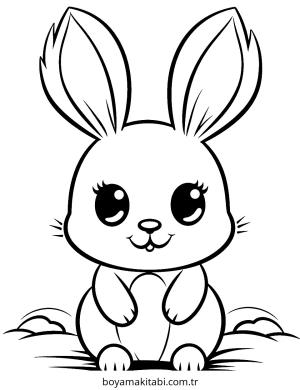 Kolay boyama sayfası – eğlenceli etkinlik, el becerilerini geliştirir