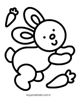 Kolay boyama sayfası – eğitici aktivite, yaratıcılık