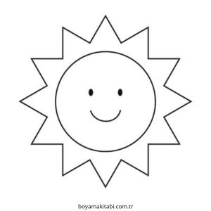 Kolay boyama sayfası – okul öncesi, evde etkinlik