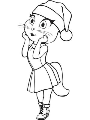 Konuşma Angela boyama sayfası,  coloring page, Güzel Konuşan Angela, 