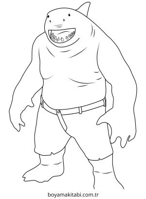 Köpek Balığı Boyama