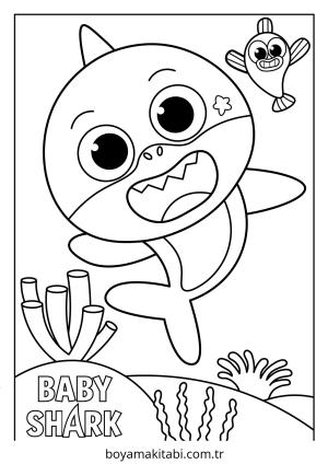 Köpek Balığı Boyama