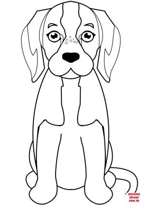 Köpek boyama sayfası, Dog coloring page, , dogs cute beagle 