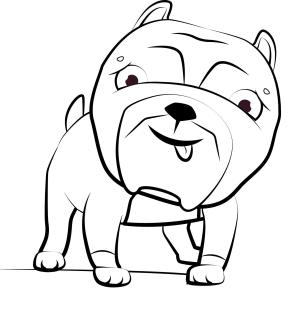 Köpek boyama sayfası, Dog coloring page, , dogs american pitbull puppy 