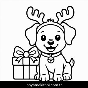 Köpek boyama sayfası – ücretsiz yazdır, boyama etkinliği