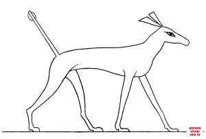 Köpek boyama sayfası, Dog coloring page, , dogs ancient egyptian dog 