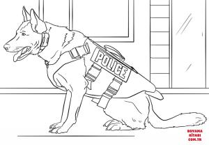 Köpek boyama sayfası, Dog coloring page, , dogs k 9 police dog 