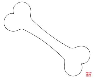 Köpek boyama sayfası, Dog coloring page, , dogs bone 