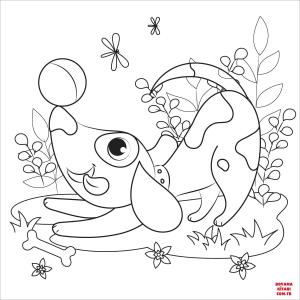Köpek boyama sayfası, Dog coloring page, , dogs dog 