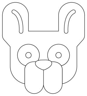 Köpek boyama sayfası, Dog coloring page, , dogs french bulldog 